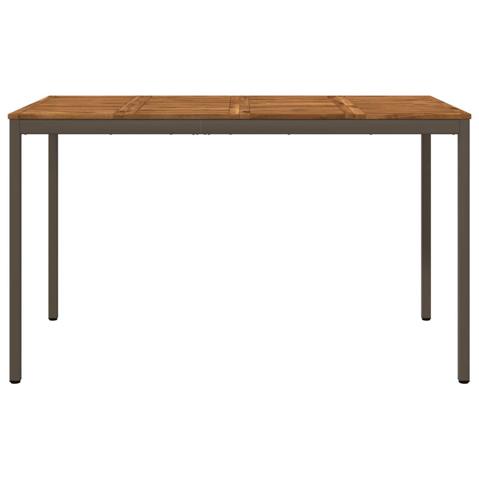 Masă de Bar în Grădină Natural și Cafea 180 x 88,5 x 105 cm WALTI