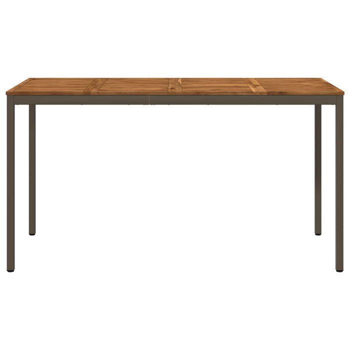 Masă de Bar în Grădină Natural și Cafea 196 x 80,5 x 105 cm WALTI