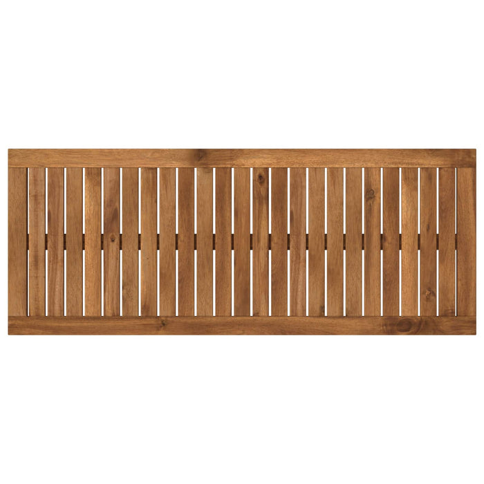 Placă de masă 100,5 x 40 x 2 cm Dreptunghiular natural WALTI