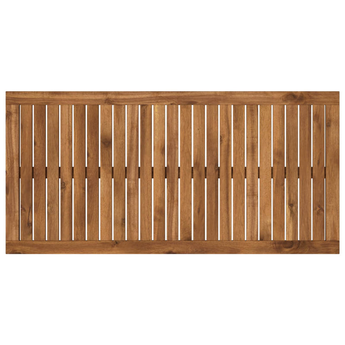 Placă de masă 100,5 x 49 x 2 cm Dreptunghiular natural WALTI