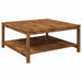 Masă de cafea natural 100,5 x 98 x 45 cm Lemn Solid de Acacia - WALTI WALTI