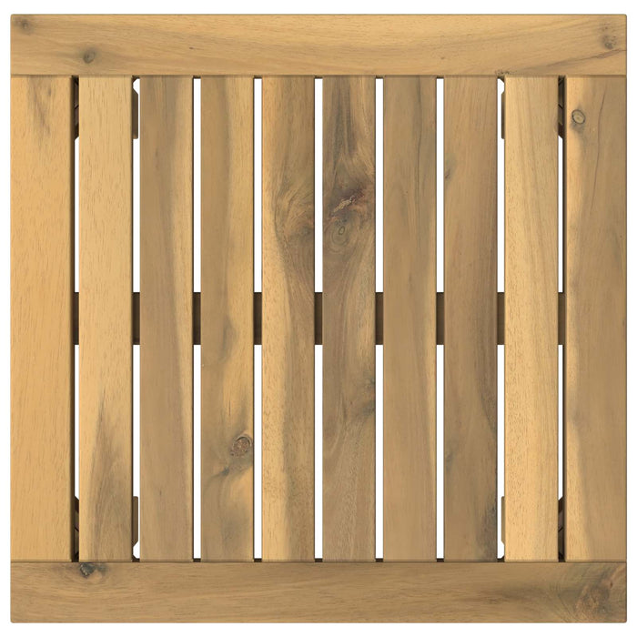 Masă de cafea Alb 40 x 40,5 x 36 cm Lemn Solid de Acacia - WALTI WALTI