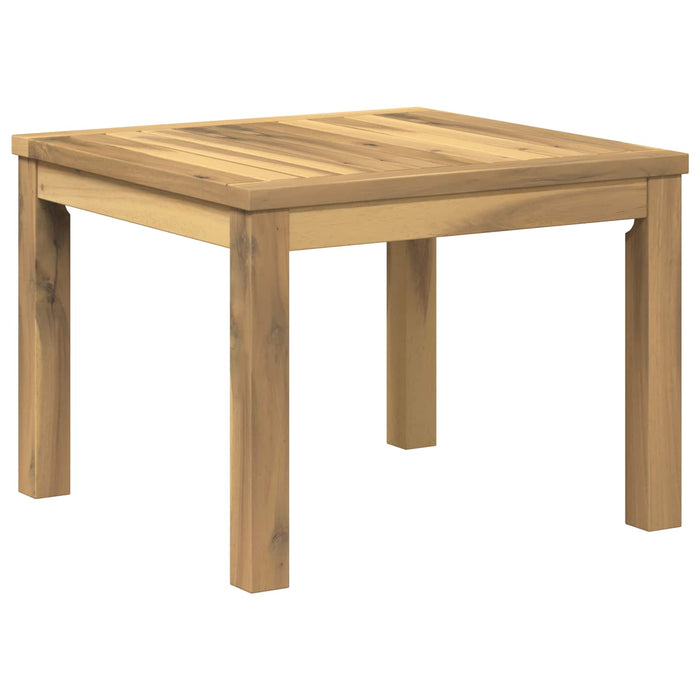 Masă de cafea Alb 50 x 48,5 x 36 cm Lemn Solid de Acacia - WALTI WALTI