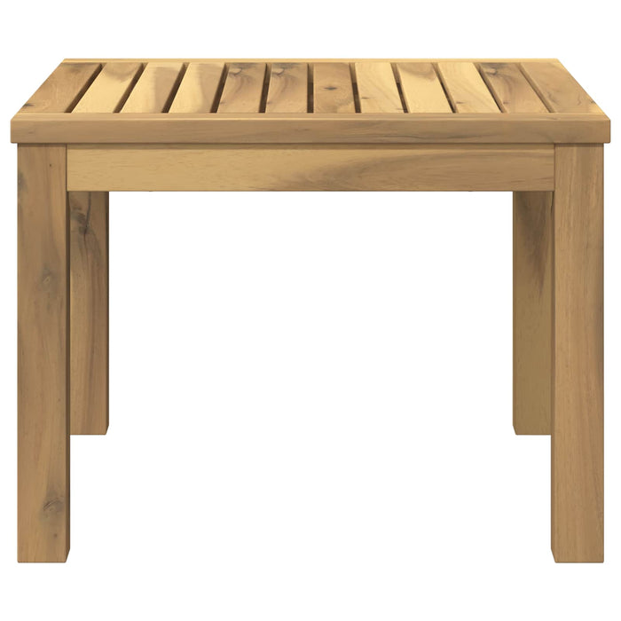Masă de cafea Alb 50 x 48,5 x 36 cm Lemn Solid de Acacia - WALTI WALTI