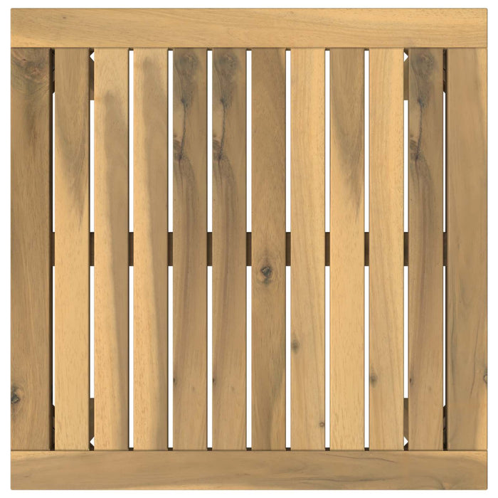 Masă de cafea Alb 50 x 48,5 x 36 cm Lemn Solid de Acacia - WALTI WALTI