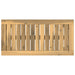 Masă de cafea Alb 60,5 x 30 x 36 cm Lemn Solid de Acacia - WALTI WALTI