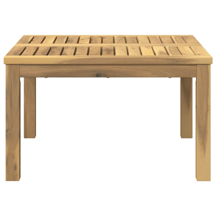 Masă de cafea Alb 60 x 60,5 x 36 cm Lemn Solid de Acacia - WALTI WALTI