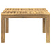 Masă de cafea Alb 60 x 60,5 x 36 cm Lemn Solid de Acacia - WALTI WALTI