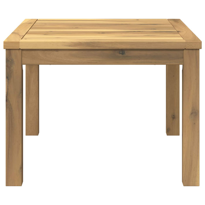 Masă de cafea Alb 60 x 60,5 x 36 cm Lemn Solid de Acacia - WALTI WALTI