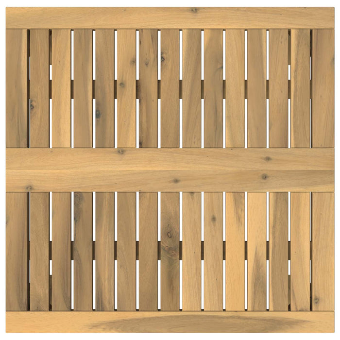 Masă de cafea Alb 60 x 60,5 x 36 cm Lemn Solid de Acacia - WALTI WALTI