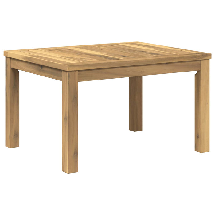 Masă de cafea Alb 50 x 60,5 x 36 cm Lemn Solid de Acacia - WALTI WALTI