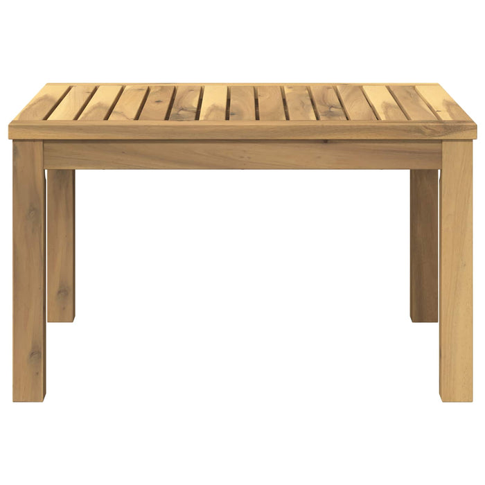 Masă de cafea Alb 50 x 60,5 x 36 cm Lemn Solid de Acacia - WALTI WALTI