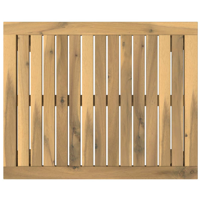 Masă de cafea Alb 50 x 60,5 x 36 cm Lemn Solid de Acacia - WALTI WALTI