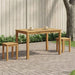 Masă de cafea Alb 50 x 100,5 x 45 cm Lemn Solid de Acacia - WALTI WALTI