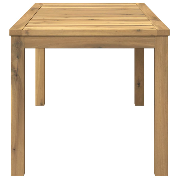 Masă de cafea Alb 50 x 100,5 x 45 cm Lemn Solid de Acacia - WALTI WALTI