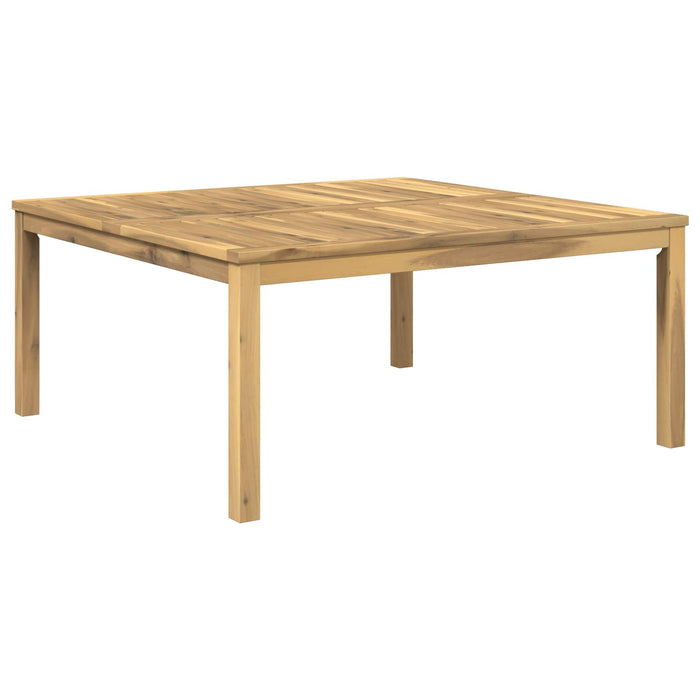 Masă de cafea Alb 100 x 100,5 x 45 cm Lemn Solid de Acacia - WALTI WALTI