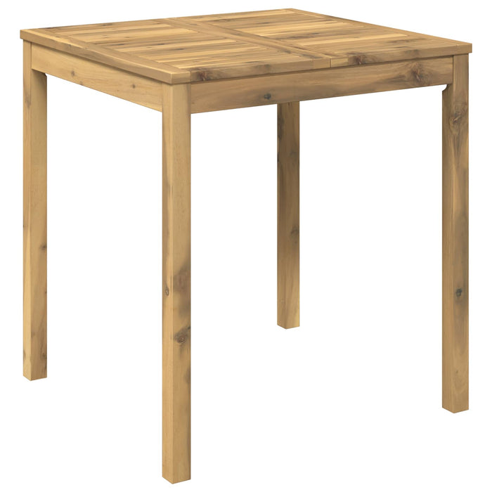 Masă de cină pentru grădină Alb spală 70 x 68,5 x 75 cm WALTI