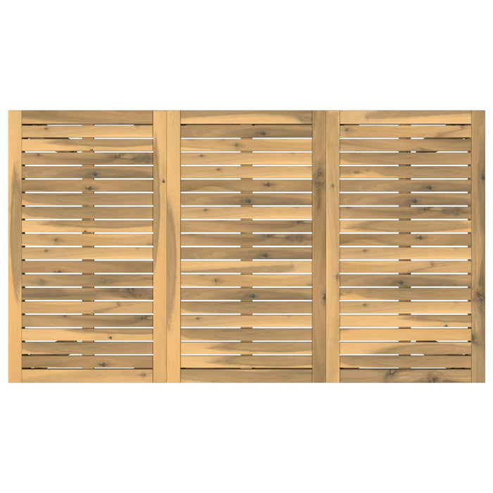 Masă de cină pentru grădină Alb spală 141 x 80,5 x 75 cm WALTI