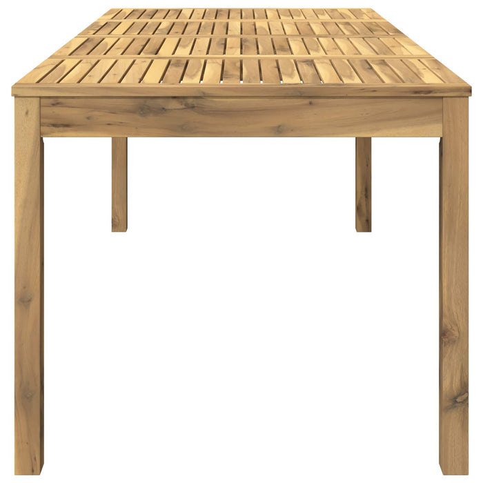 Masă de cină pentru grădină Alb 180 x 88,5 x 75 cm WALTI