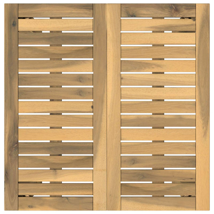 Masă de Bar în Grădină Alb 60 x 60,5 x 105 cm WALTI