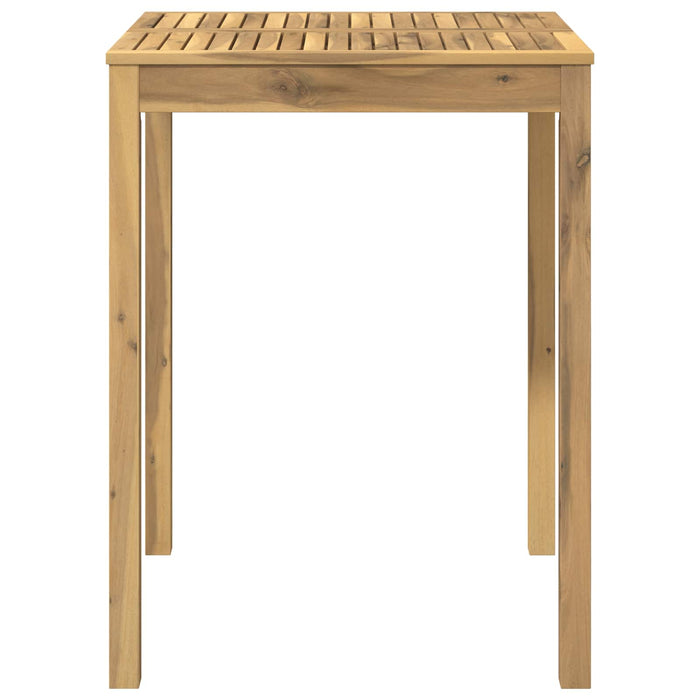 Masă de Bar în Grădină Alb 80 x 80,5 x 105 cm WALTI