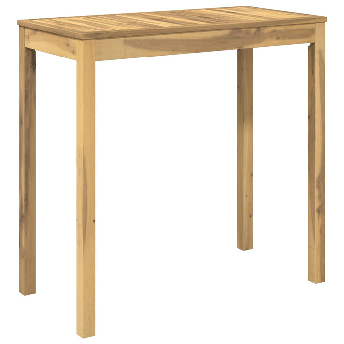 Masă de Bar în Grădină Alb 108,5 x 55 x 105 cm WALTI