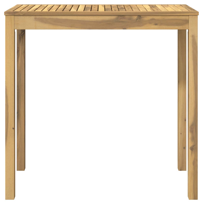 Masă de Bar în Grădină Alb 108,5 x 55 x 105 cm WALTI