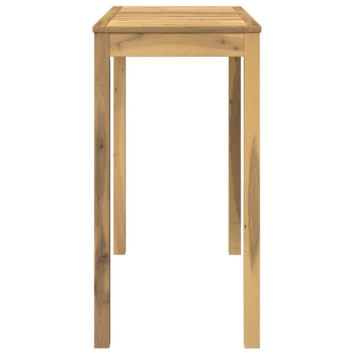 Masă de Bar în Grădină Alb 108,5 x 55 x 105 cm WALTI