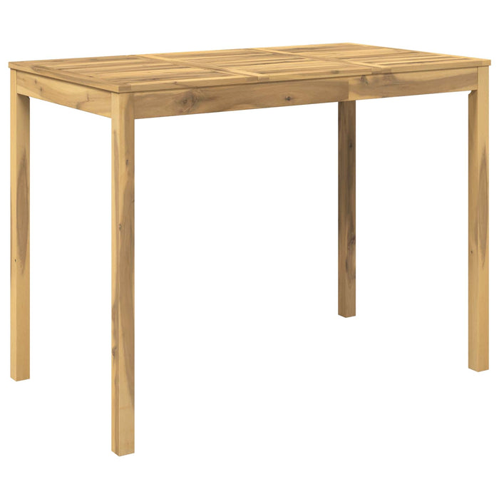 Masă de Bar în Grădină Alb 141 x 80,5 x 105 cm WALTI