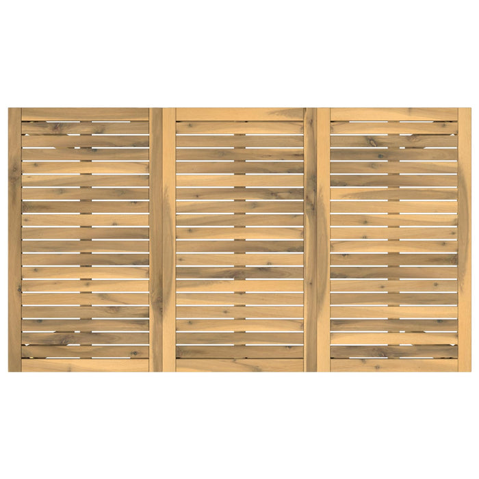 Masă de Bar în Grădină Alb 141 x 80,5 x 105 cm WALTI