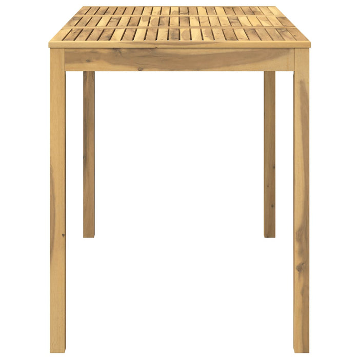 Masă de Bar în Grădină Alb 147 x 88,5 x 105 cm WALTI