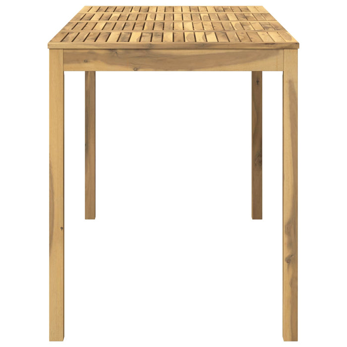 Masă de Bar în Grădină Alb 180 x 88,5 x 105 cm WALTI