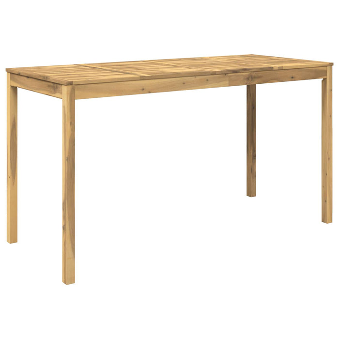 Masă de Bar în Grădină Alb 196 x 80,5 x 105 cm WALTI