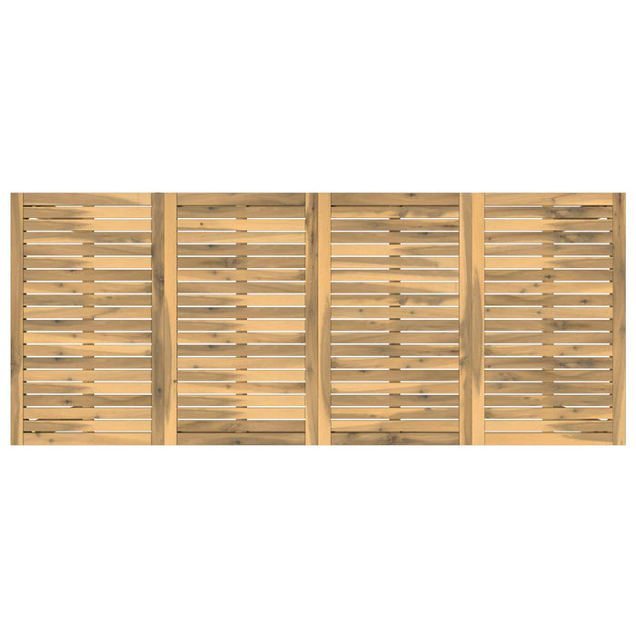Masă de Bar în Grădină Alb 196 x 80,5 x 105 cm WALTI