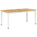 Masă de cafea Alb 50 x 100,5 x 45 cm Lemn Solid de Acacia - WALTI WALTI