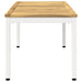 Masă de cafea Alb 50 x 100,5 x 45 cm Lemn Solid de Acacia - WALTI WALTI