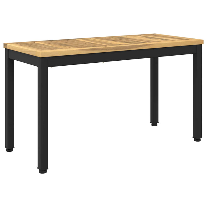 Bancă de grădină 80,5 x 35 x 45 cm Lemn Solid de Acacia WALTI