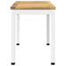 Bancă de grădină 80,5 x 35 x 45 cm Lemn Solid de Acacia Alb - WALTI WALTI