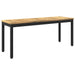 Bancă de grădină 108,5 x 35 x 45 cm Lemn Solid de Acacia - WALTI WALTI