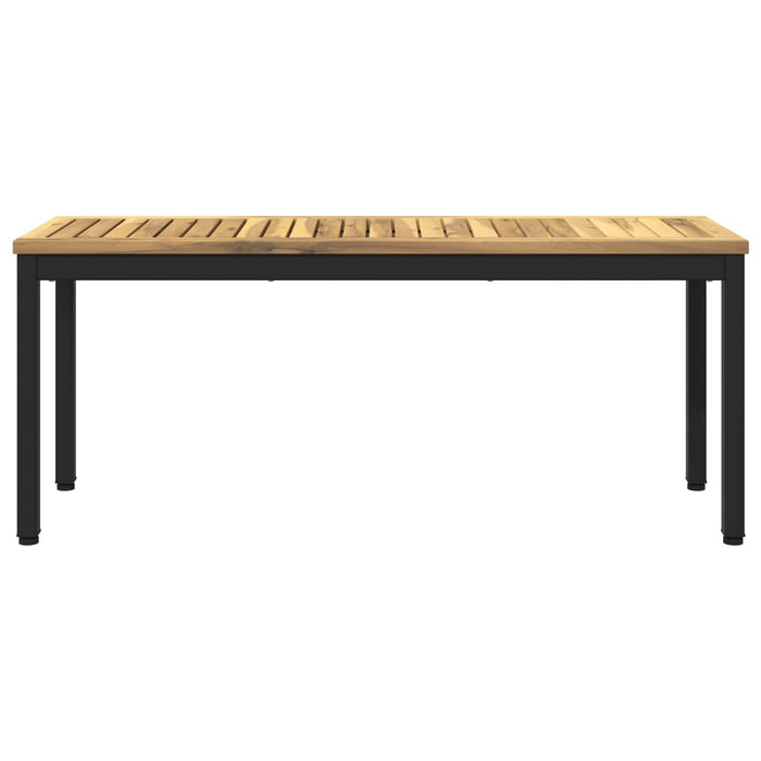 Bancă de grădină 108,5 x 35 x 45 cm Lemn Solid de Acacia - WALTI WALTI