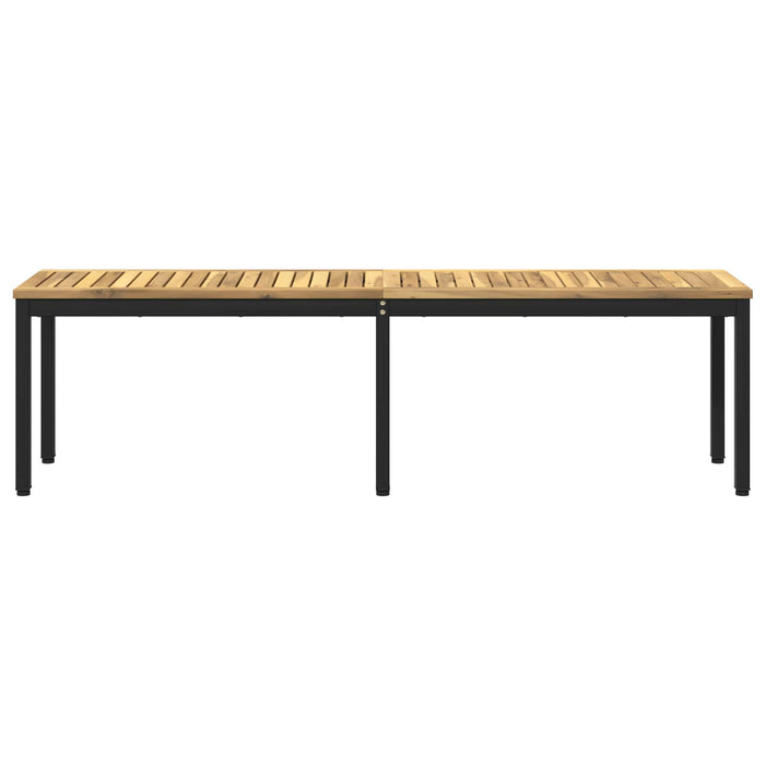 Bancă de grădină 161 x 35 x 45 cm Lemn Solid de Acacia - WALTI WALTI