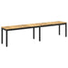 Bancă de grădină 201 x 35 x 45 cm Lemn Solid de Acacia - WALTI WALTI