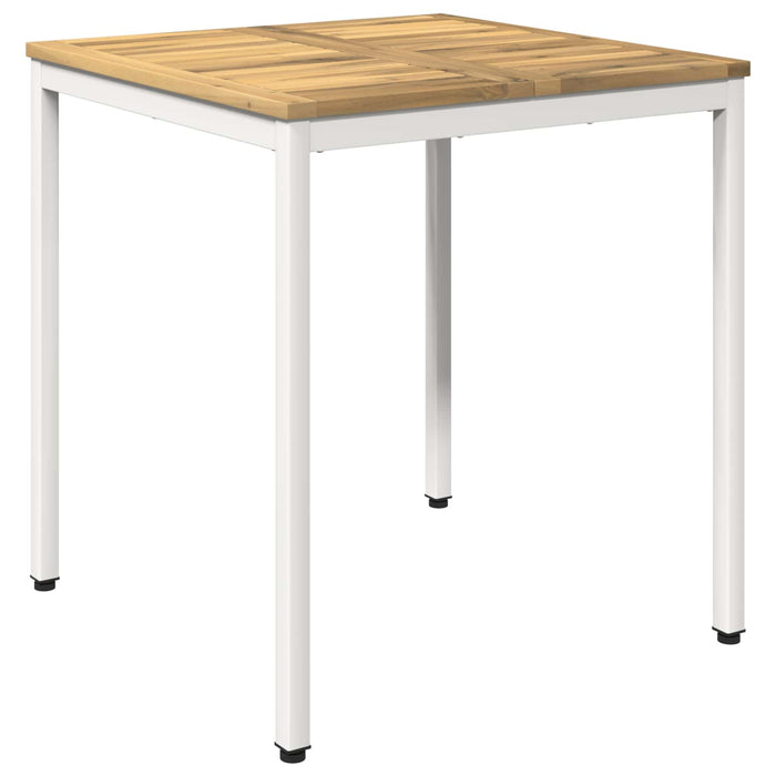 Masă de cină pentru grădină Alb 70 x 68,5 x 75 cm - WALTI WALTI