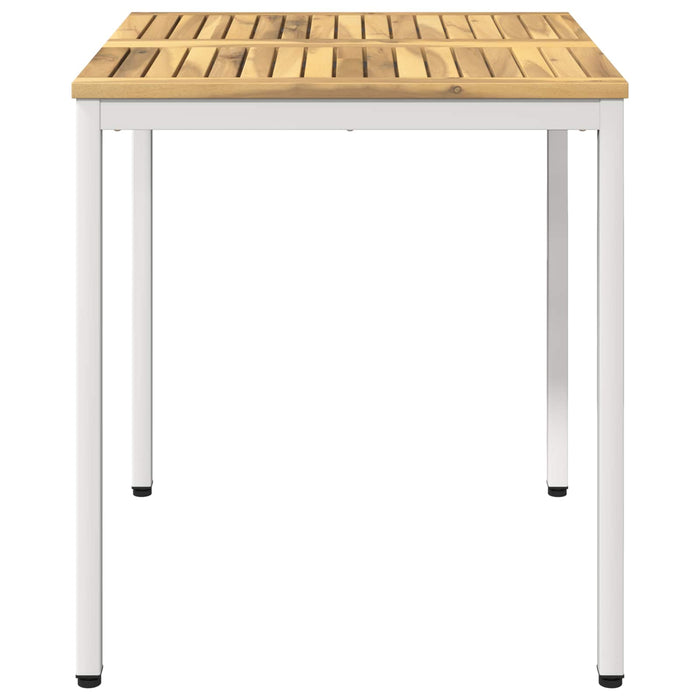 Masă de cină pentru grădină Alb 70 x 68,5 x 75 cm - WALTI WALTI