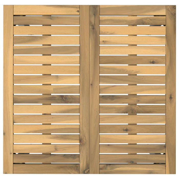 Masă de cină pentru grădină Alb 70 x 68,5 x 75 cm - WALTI WALTI