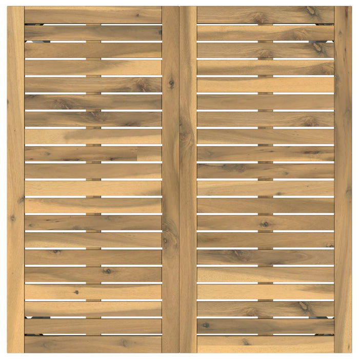 Masă de cină pentru grădină Alb 80 x 80,5 x 75 cm WALTI