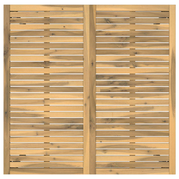 Masă de cină pentru grădină Alb 110 x 108,5 x 75 cm WALTI