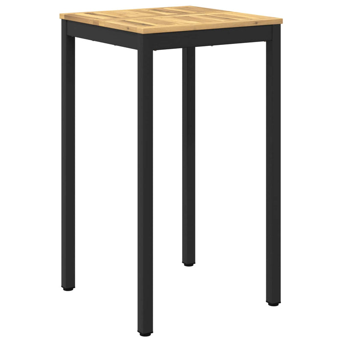 Masă de Bar în Grădină Alb și negru 60 x 60,5 x 105 cm WALTI