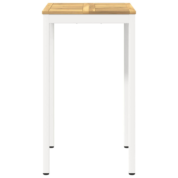 Masă de Bar în Grădină Alb 60 x 60,5 x 105 cm WALTI