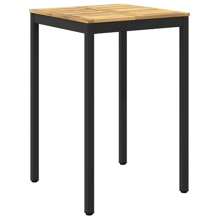 Masă de Bar în Grădină Alb și negru 70 x 68,5 x 105 cm WALTI